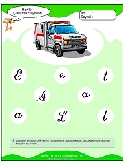 A Sesi Çalışma Sayfaları